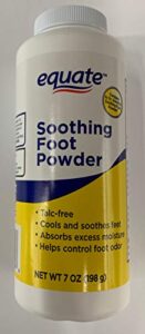equate soothing foot powder 198g / 7-ounce shaker bottle 1 pack