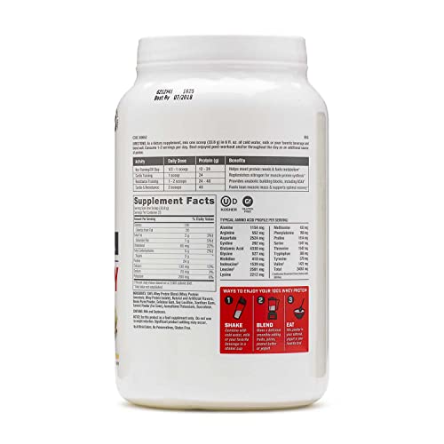 GNC Pro Performance 100 Whey Protein - Banana Cream 1.86 lbs.