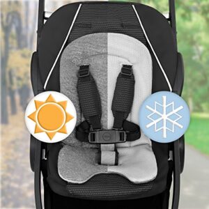 Chicco BravoFor2 LE Standing/Sitting Double Stroller - Crux | Black