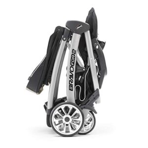 Chicco BravoFor2 LE Standing/Sitting Double Stroller - Crux | Black