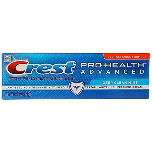 Crest Pro-Health Toothpaste Clinical Gum Protection Smooth Mint - 3.5 oz, Pack of 2