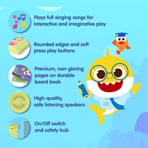 Baby Shark Sing-Alongs 10 Button Sound Book | Baby Shark Toys | Learning & Education Toys | Interactive Baby Books for Toddlers 1-3 | Gifts for Boys & Girls