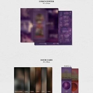 (Incl. First Press Poster) PURPLE KISS CABIN FEVER 5th Mini Album ( PURPLE Ver. ) K-POP SEALED