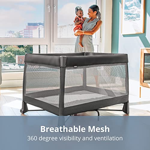 Chicco Dash Instant Setup Playard - Charcoal | Grey