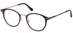 eyeglasses tom ford ft 5528 -b 002 matte black