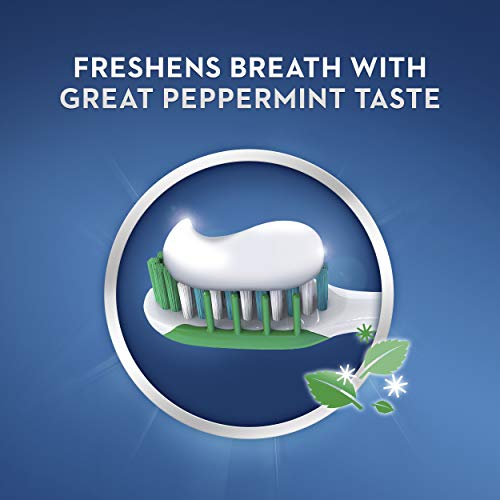 Crest Fresh & White Toothpaste, Peppermint Gleem Paste, 2.4 oz