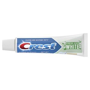 Crest Fresh & White Toothpaste, Peppermint Gleem Paste, 2.4 oz