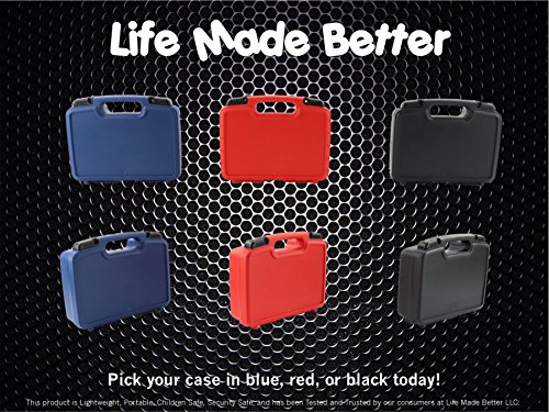 Life Made Better Storage Organizer - Compatible with Oster Classic 76, Philips Norelco, Wahl and Accessories - Durable Carrying Case - Black