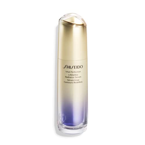 Shiseido Vital Perfection LiftDefine Radiance Serum - 40 mL - Lifting & Firming Face Serum - Visibly Improves Dullness & Loss of Firmness