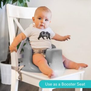 Upseat Baby Floor Seat Booster Chair for Sitting Up with Removable Tray for Meals and Playtime, Developed with Physical Therapists for Safe and Healthy Hip Development and Posture