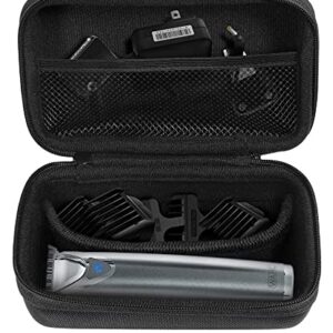 CaseSack case for Wahl Professional 5-Star Cord/Cordless Magic Clip #8148, Stainless Steel Lithium Ion+ Beard and Nose Trimmer, 9684, 9818, 9854, PowerPro9686, 9864, 9899, Organizer for Accessories