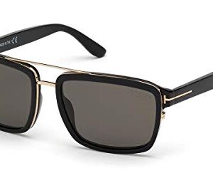 Tom Ford ANDERS FT 0780 Shiny Black/Grey 58/17/140 men Sunglasses