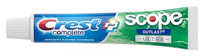 Crest Complete Whitening Plus Scope Outlast Ultra Toothpaste 6.5 oz (184g) - 1 Count