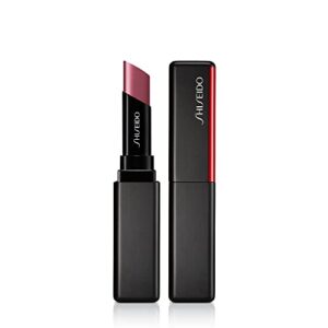 shiseido visionairy gel lipstick, streaming mauve 208 – long-lasting, full coverage formula – triple gel technology for high-impact, weightless color