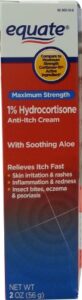 equate maximum strength 1% hydrocortisone anti-itch cream, 2 oz