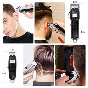 Hair Clippers Haircut Machine Trimmer Kit Set for Men Professional Barber Supplies Hair Cutting Kit Barber Accessories Hair Clipper Maquina De Cortar Cabello