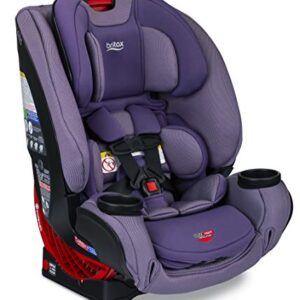 Britax One4Life ClickTight All-in-One Car Seat – 10 Years of Use – Infant, Convertible, Booster – 5 to 120 Pounds - SafeWash Fabric, Plum