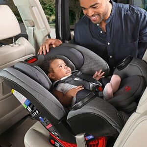 Britax One4Life ClickTight All-in-One Car Seat – 10 Years of Use – Infant, Convertible, Booster – 5 to 120 Pounds - SafeWash Fabric, Plum