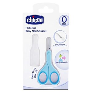 chicco – sponge safety scissors blue