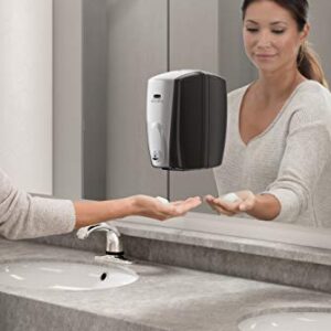 Rubbermaid Commercial Products AutoFoam Dispenser, Automatic Touch Free Wall Mounted Soap and Sanitizer Dispenser, Hand Sanitizer Dispenser, White/Gray Pearl