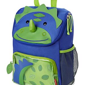 Skip Hop Big Kid Backpack, Zoo Kindergarten Ages 3-4, Dinosaur