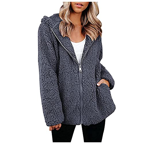 Lojito Turtleneck Sweatshirt Women Graphic Long Sleeve Long Sleeve Graphic Gray Fleece Hoodie