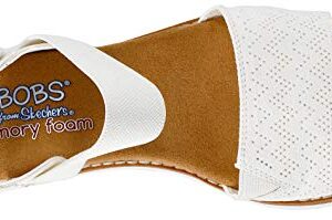 Skechers womens Desert Kiss Sandal, Off White, 8 US