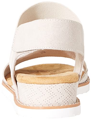 Skechers womens Desert Kiss Sandal, Off White, 8 US