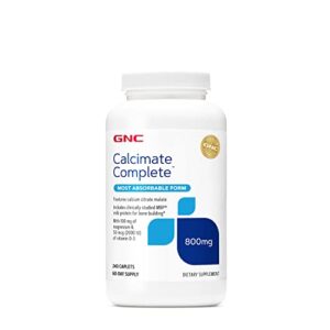 gnc calcimate complete 800 mg – 240 caplets