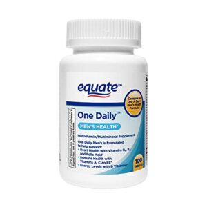 equate – one daily multivitamin, men’s health formula, 100 tablets