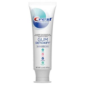 Crest Gum Detoxify Advanced Toothpaste, 5.2 Ounce (Pack of 3)