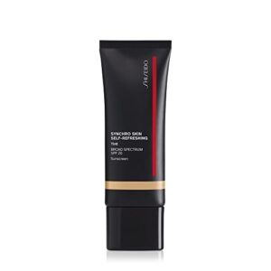 shiseido synchro skin self-refreshing tint spf 20, light magnolia 225 – light coverage, tinted moisturizer – 12-hour wear, 24-hour hydration – waterproof, shine resistant & non-comedogenic