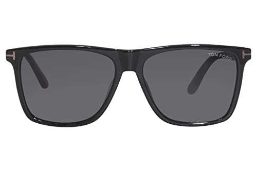 Sunglasses Tom Ford FT 0832 -N Fletcher 01A Shiny Black/Smoke Lenses