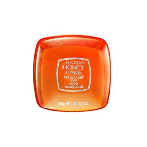 shiseido honey cakes – luxurious, french-milled soaps with honey – cleanses, smooths & softens skin – for face & body