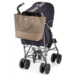 Skip Hop Duet 2-in-1 Diaper Tote, Taupe