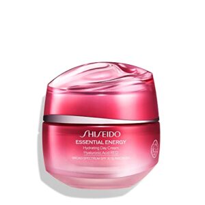 shiseido essential energy hydrating day cream broad spectrum spf 20 – deep, intense 24 hour moisturizer, 50ml