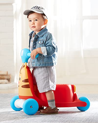 Skip Hop 3-in-1 Baby Activity Push Walker to Toddler Scooter, Daniel Tiger