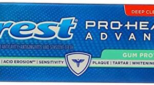 Crest Pro-Health Advanced Fluoride Toothpaste Gum Protection - 3.5 oz, Pack of 6