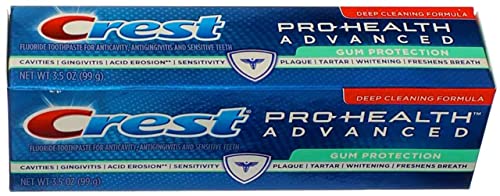 Crest Pro-Health Advanced Fluoride Toothpaste Gum Protection - 3.5 oz, Pack of 6