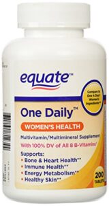 equate – women’s one daily multivitamin, 200 tablets