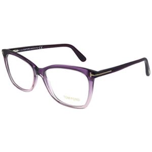 eyeglasses tom ford ft 5514 083 violet/other, transparent violet, 54-15-140