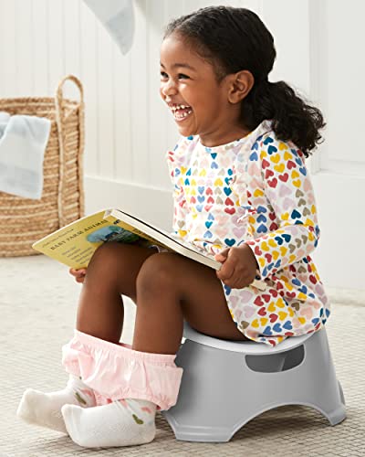 Skip Hop Potty Training, Easy Comfort Potty, Grey/White (Discontinued by Manufacturer)