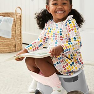 Skip Hop Potty Training, Easy Comfort Potty, Grey/White (Discontinued by Manufacturer)