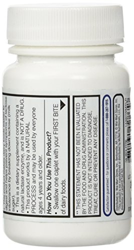 Equate Quick Action Dairy Digestive Supplement, 60ct