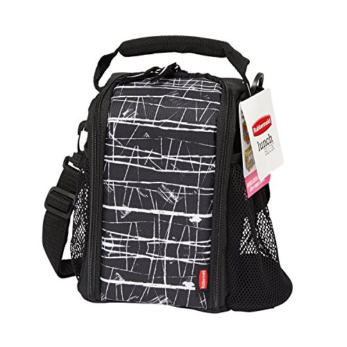 Rubbermaid LunchBlox Lunch Bag, Small, Black Etch