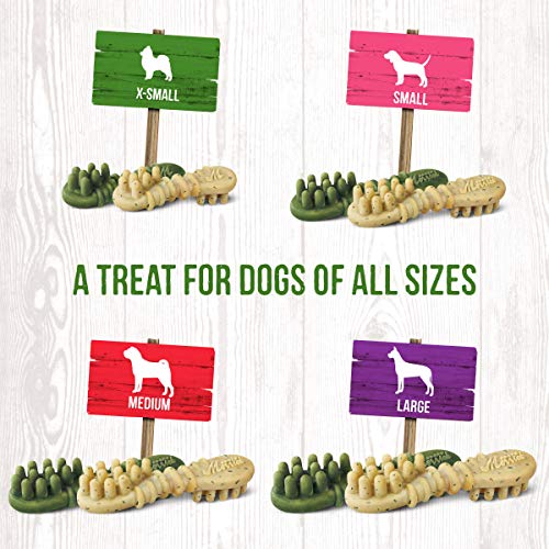 Merrick Fresh Kisses Oral Care Dental Dog Treats For Dogs Extra Small Dogs 5-15 lbs