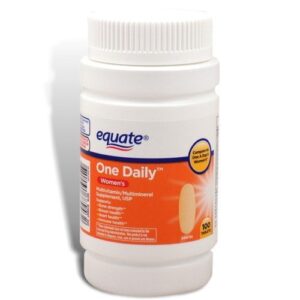 equate – women’s one daily multivitamin, 100 tablets