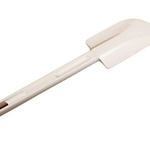 Rubbermaid Commercial Products Cold Temperature Scraper Spatula, White, 9.5 Inch, Clean-Rest Design (FG1901000000)