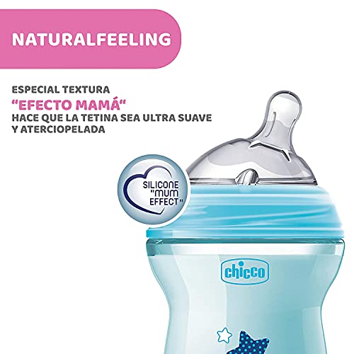 Natural Feeling Chicco Baby Bottle 150ml 0Mesi + Bimbo