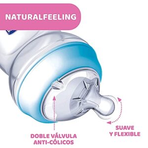 Natural Feeling Chicco Baby Bottle 150ml 0Mesi + Bimbo